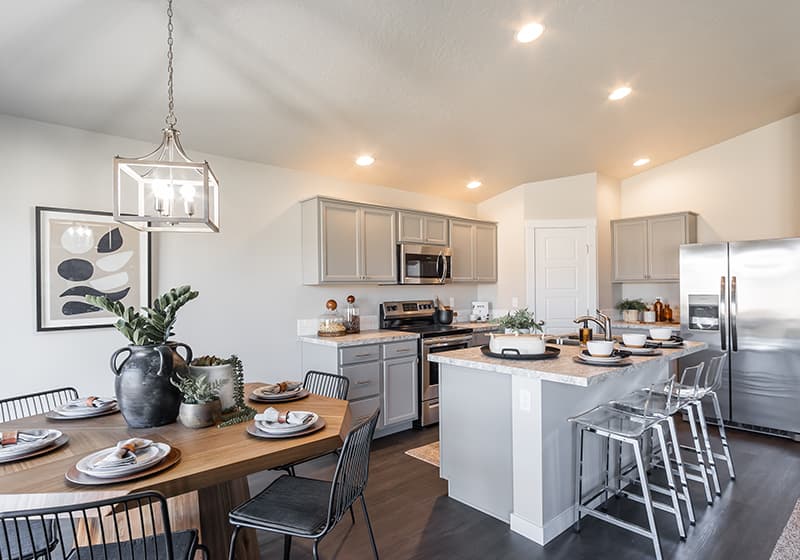 Interior of a new CBH kitchen.