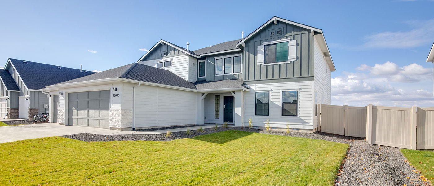 Outdoor image of home and front lawn