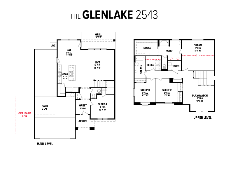 Layout image of Glenlake 2543