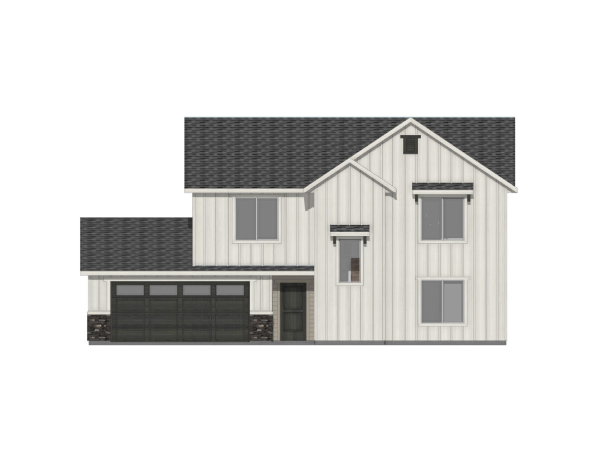 Elevation View for Cirrus 1448 By CBH Homes