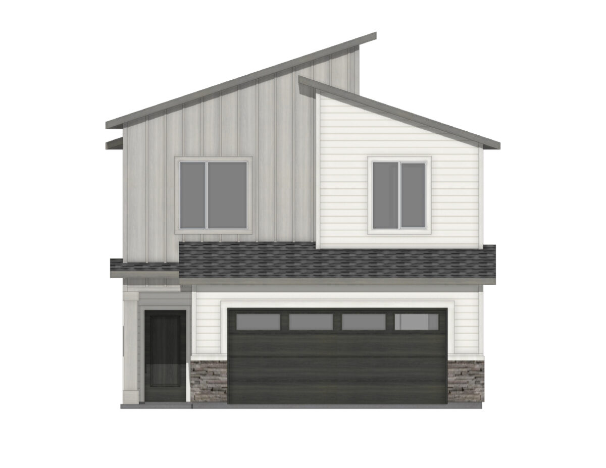 Ellevation Illustration of a Clearwater 1856 Modern by CBH Homes