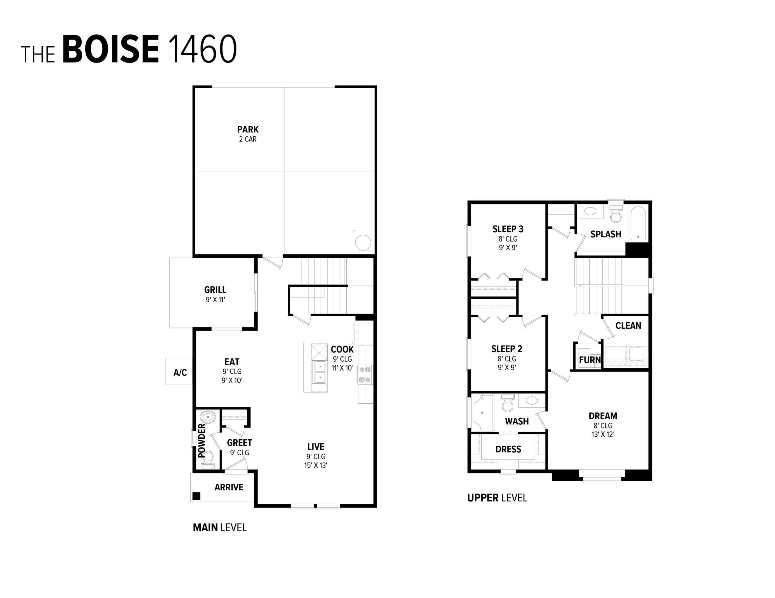 Layout image of Boise 1460