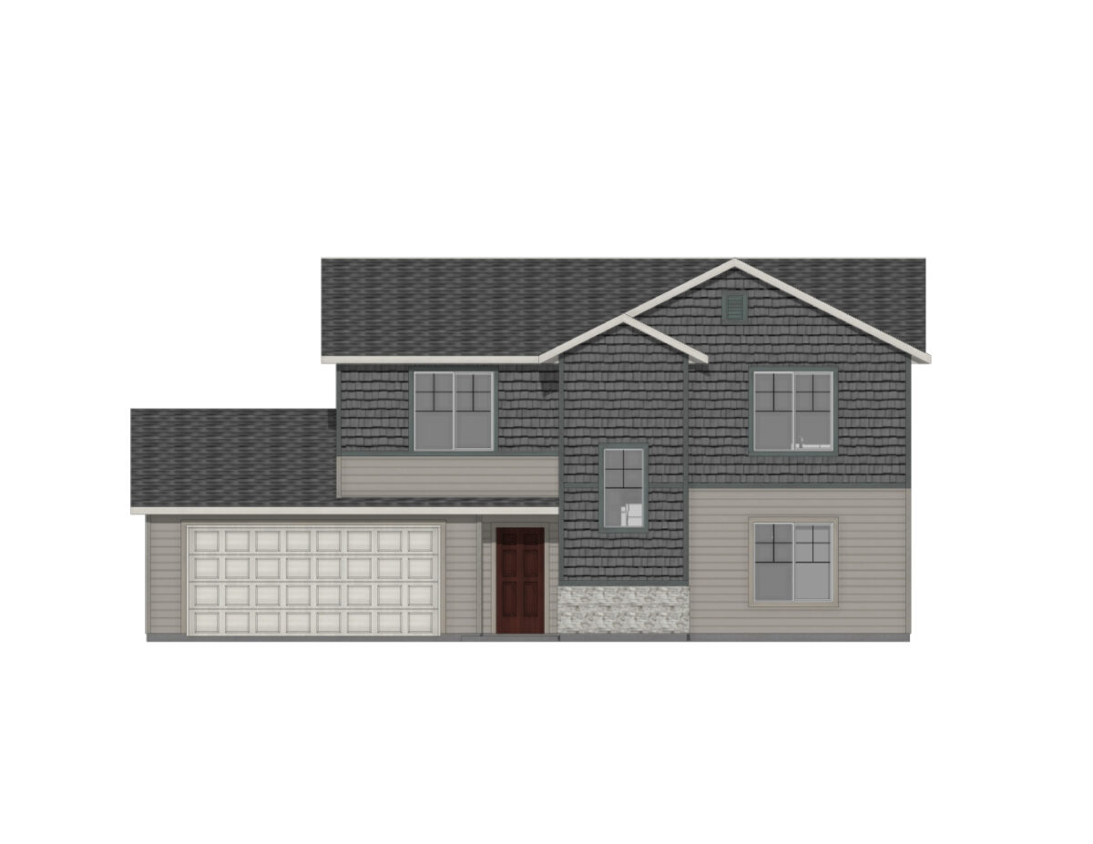 Elevation View for Cirrus 1448 By CBH Homes