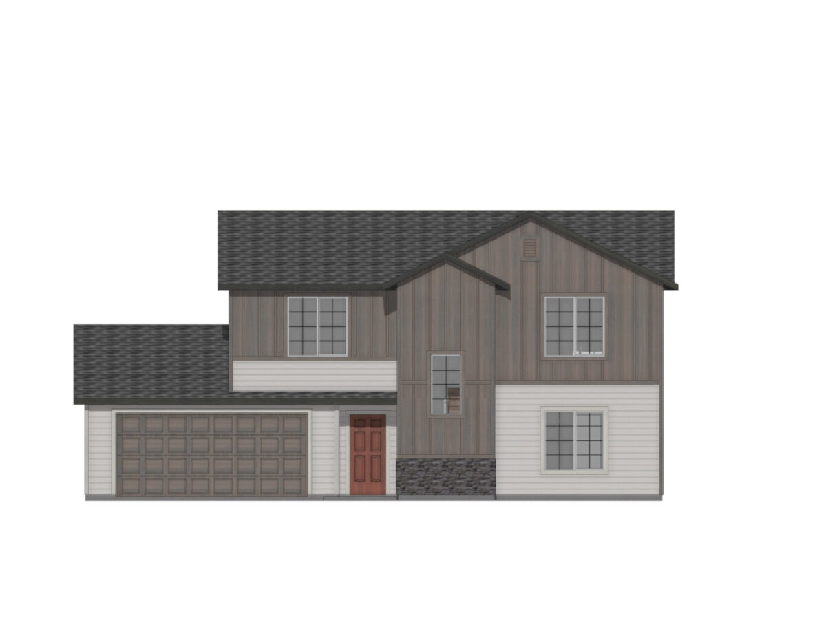 Elevation View for Cirrus 1448 By CBH Homes