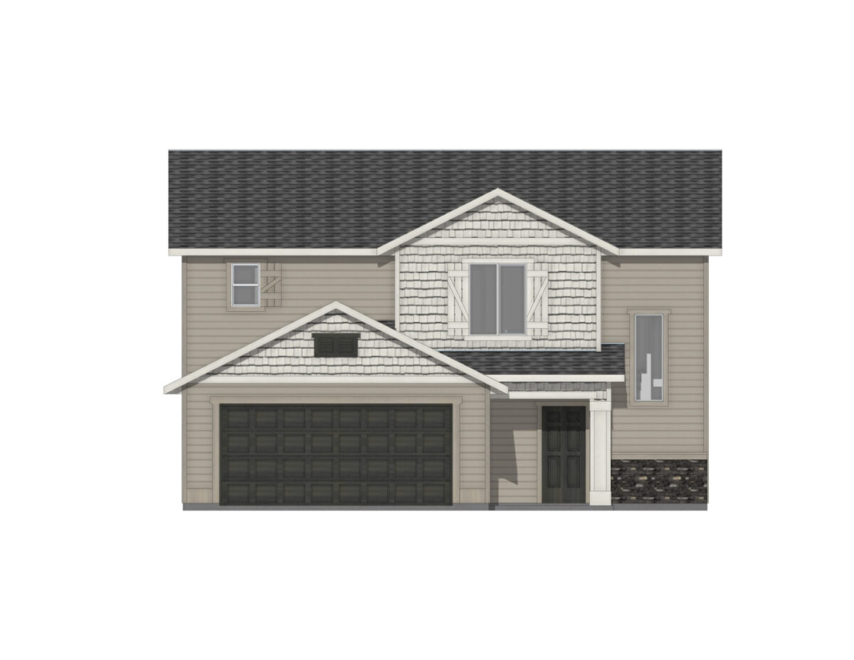 Elevation View for Daisy 1471 By CBH Homes