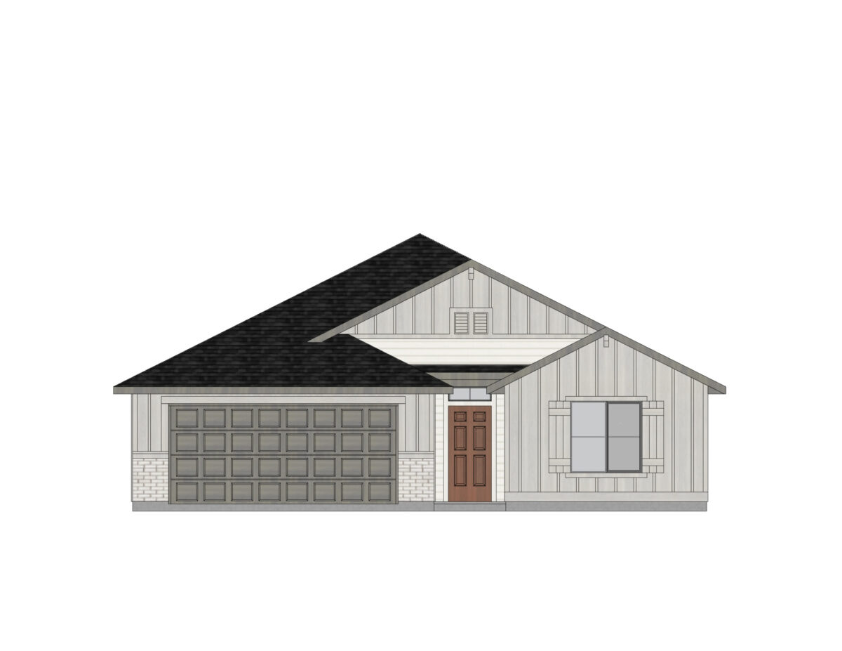 Elevation Illustration for a Harrison 2025 Traditional floor plan by CBH Homes