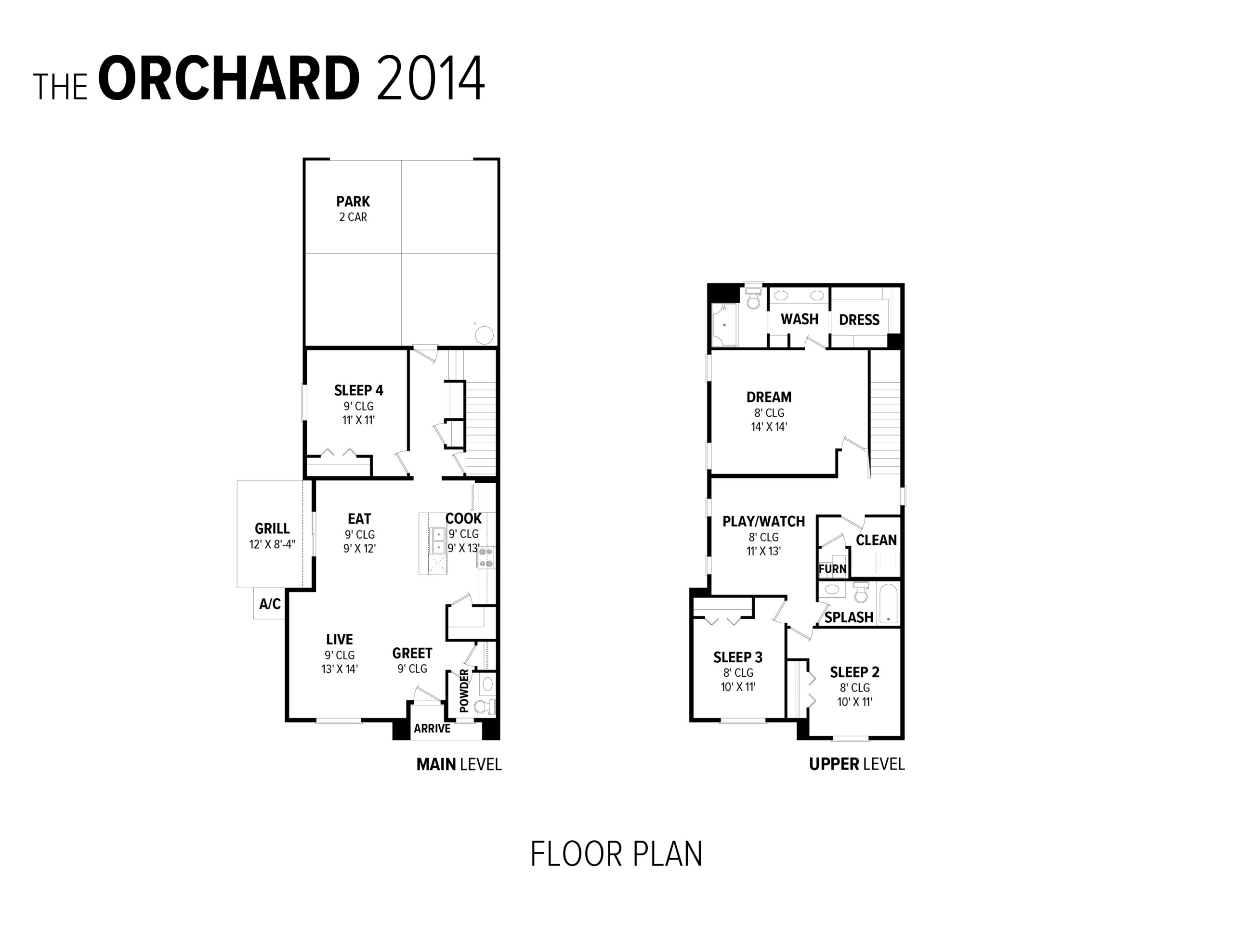 Layout image of Orchard 2014