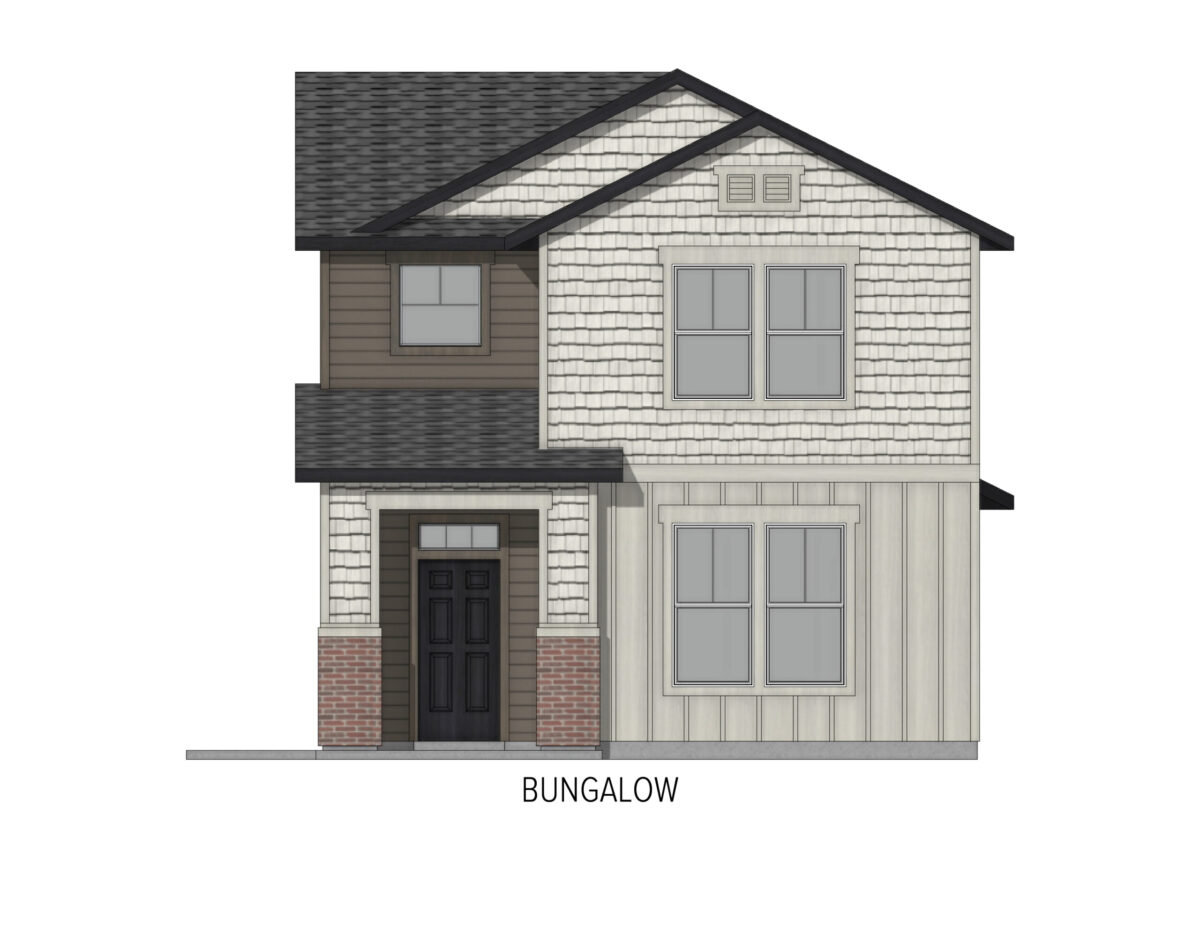 Elevation View for Selkirk 1696 By CBH Homes