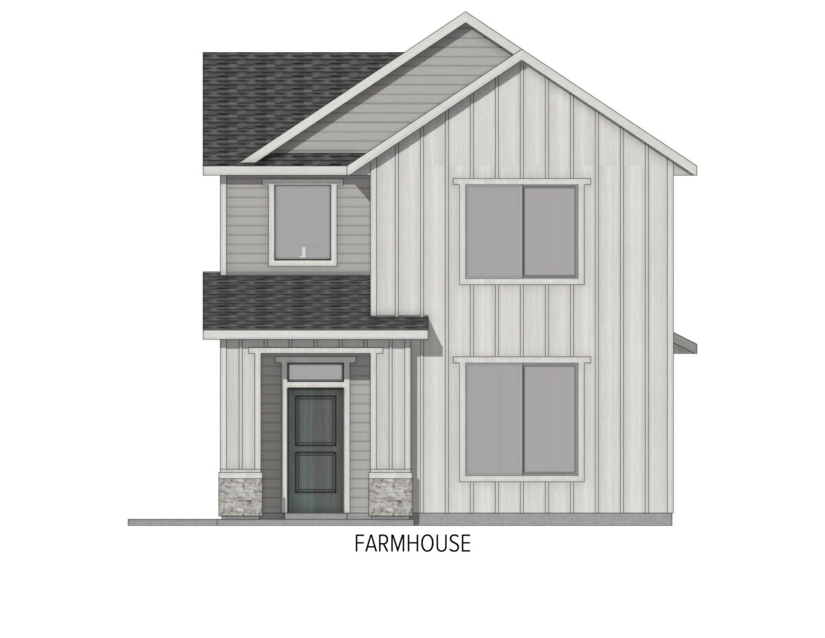 Elevation View for Selkirk 1696 By CBH Homes