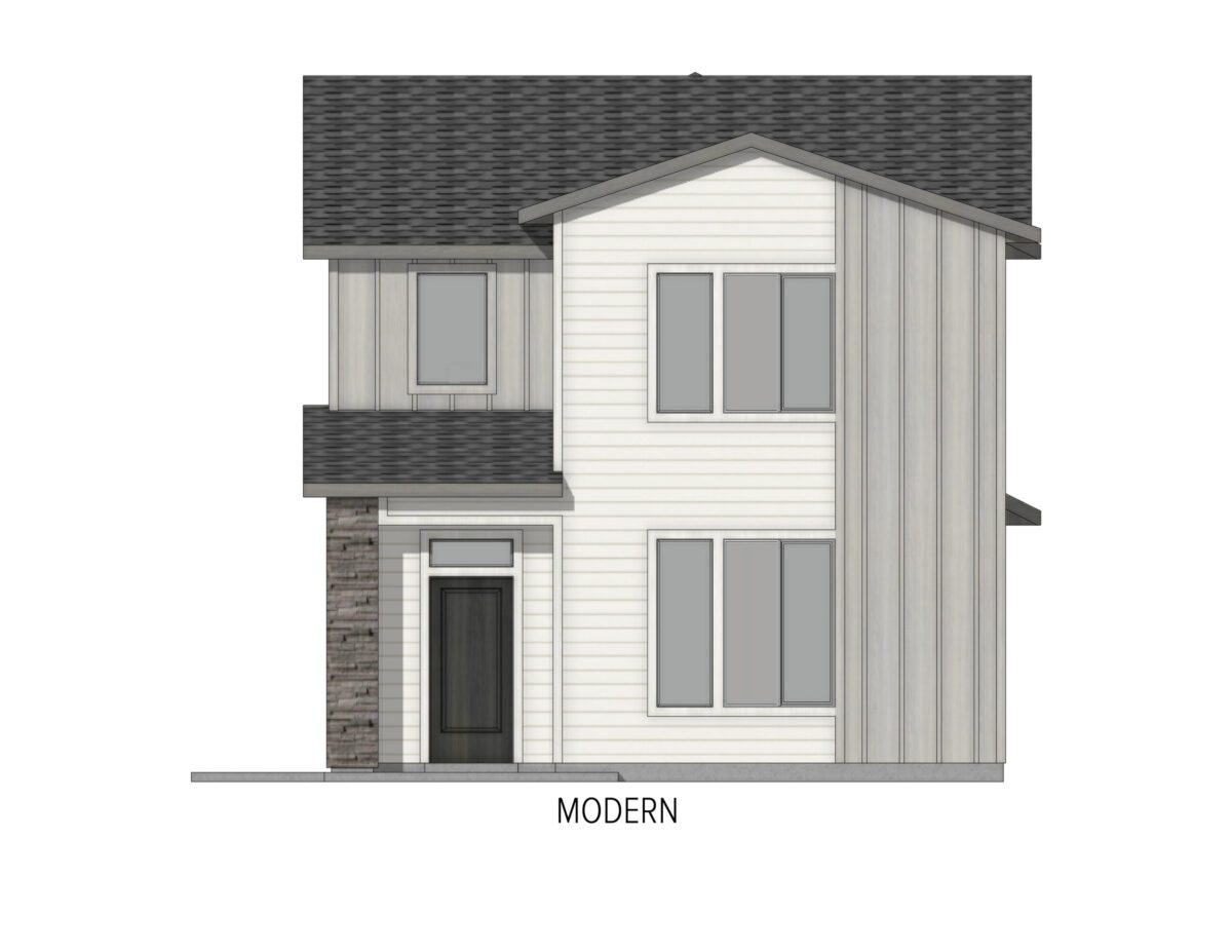 Elevation View for Selkirk 1696 By CBH Homes