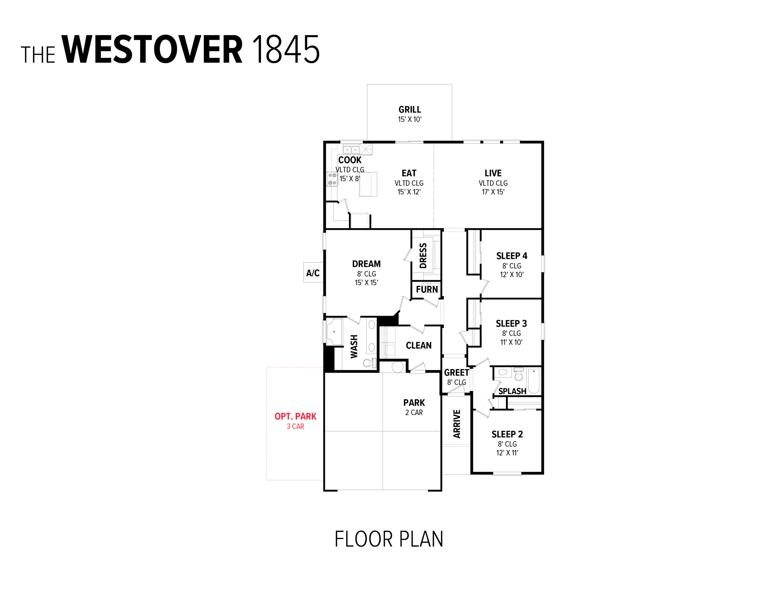 Layout image of Westover 1845