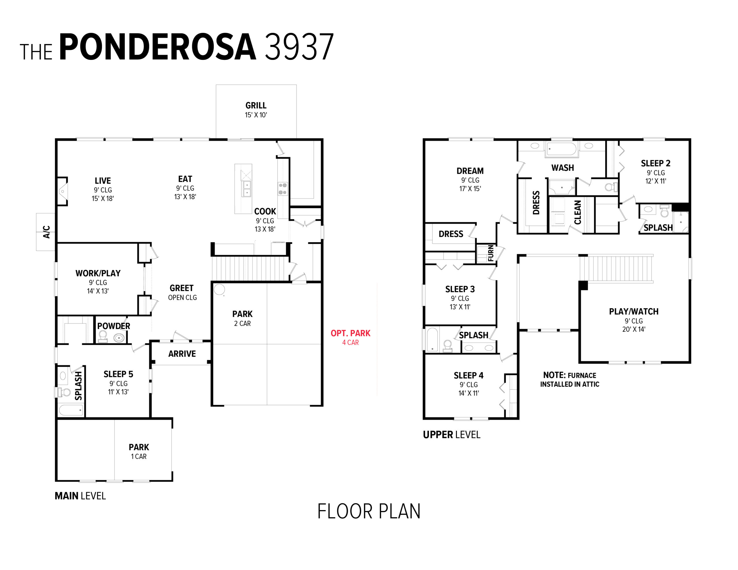 Layout image of Ponderosa 3937