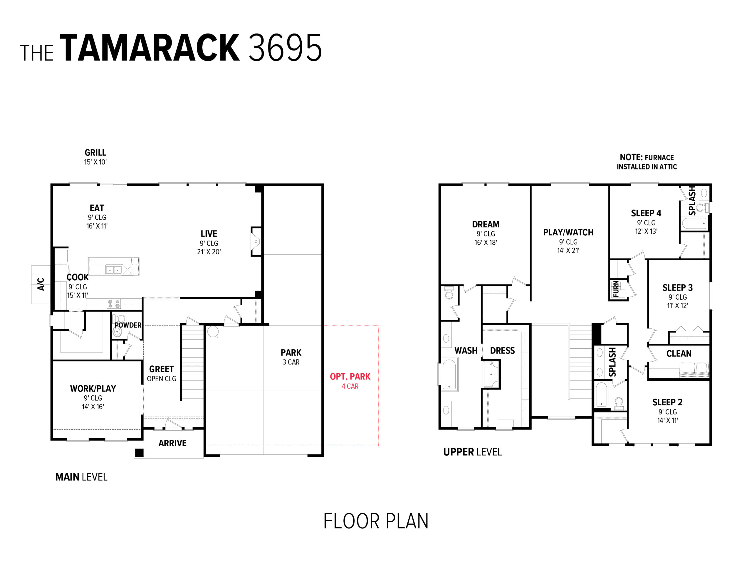 Layout image of Tamarack 3695