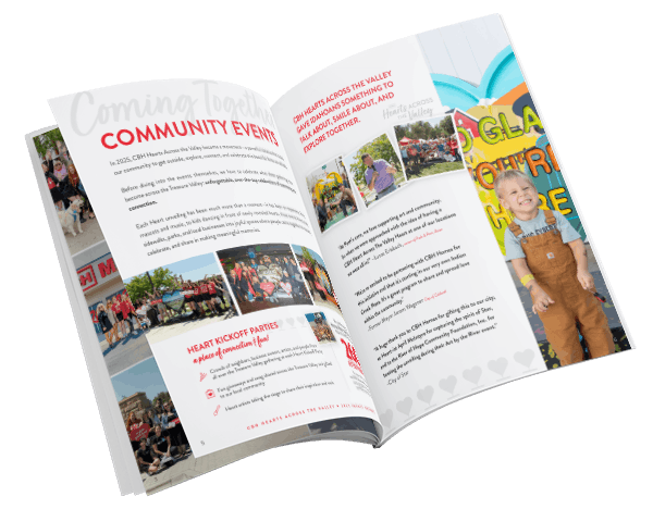 image of open magazine